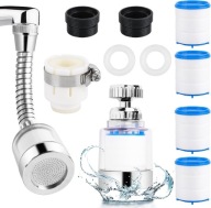 ZESTAW FILTR DO WODY DO KRANU NASADKA ODKAMIENIACZ DO KUCHNI 2 SZTUKI