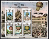 **KOREA BL.136 = 22E - PIEKNY BLOCZEK - BALONY