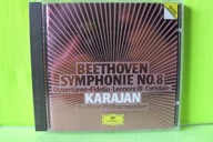 Symphonie No. 8 / Ouvertüren "Fidelio - Leonore " Beethoven / Karajan, CD