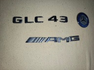 Mercedes GLC43 AMG emblemat znaczek napis chrom oryginal
