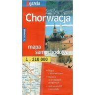 CHORWACJA mapa samochodowa 2007