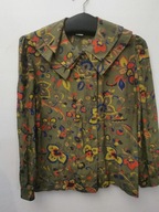 VINTAGE DANIEL DUVAL PARIS BLUZKA KOSZULA R.M/L LATA 80