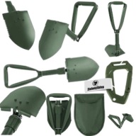 SAPERKA SKŁADANA WOJSKOWA DO SAMOCHODU ŁOPATKA POLOWA MOCNA Z POKROWCEM