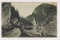 PIENINY Hukowa skała spływ flisacy górale 1916r. nakład A. Szuberta l878