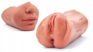 MASTURBATOR DLA MĘŻCZYZN 3W1 SZTUCZNA POCHWA USTA ANUS MĘSKI 19cm ANAL