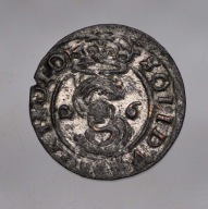 ZYGMUNT III WAZA, SZELĄG KORONNY 1626 - B.ŁADNY