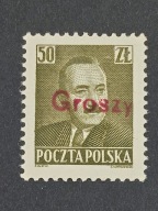 Polska nadruk " groszy " ( x 12/47 )