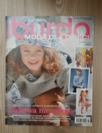 Burda moda dla dzieci 1/2012 szycie wykroje krawieckie wykrój diy