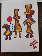 Rysunek Czerwony balonik Gramy dla WOŚP Dziękuję za kolejny wspólny WOŚP