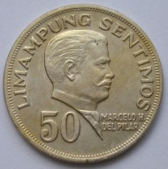 Filipiny 50 sentimos 1967