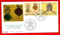 Watykan / Koperta FDC 848-849 ( Instytucje kulturalne ) 1984 r.