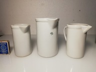 STARE APTECZNE MIARKI CHODZIEŻ 3 sztuki poj. ok. 0,5 l i 2 x po 0,3 l