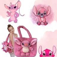 TOREBKA PLUSZAK STICH STITCH MASKOTKA PLUSZOWA TOREBECZKA NA RAMIĘ DZIECI