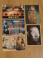 POCZTÓWKI: SZTUKA STAROŻYTNEGO EGIPTU, 5 SZTUK