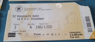 Bilet SC Eendracht Aalst - K.V.V, Vosselaar