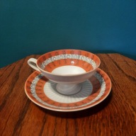 Vintage, Filiżanka kolekcjonerska mocca Schierholz