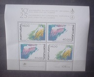BLOK Mi 24 ** PORTUGALIA PRAWA CZŁOWIEKA