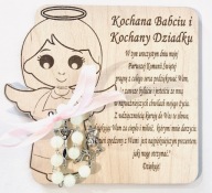 PODZIĘKOWANIE DLA BABCI DZIADKA KOMUNIA DZIEWCZYNA