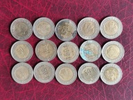 Zestaw 15 monet 50 Kurus Turcja