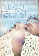 Czterech mężczyzn na brzegu lasu Fleszarowa-Muskat Stanisława