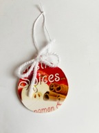 Bombka jabłko z papieru