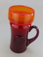 Huta Szkła Sudety - kufel okolicznościowy Barbórka Budkrusz 87r