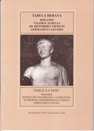 Tablica z Heby. Wniosek konsulów Waleriusza i Aureliusza ; jak nowa