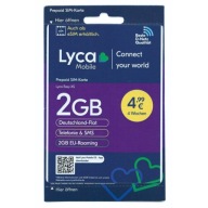 Lycamobile DE SIM Karte Internet Lyca Easy XS 2GB 2GB EU