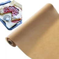 PAPIER DO PIECZENIA DO AIR FRYERA 5000 cm x 38cm DO PIEKARNIKA BRĄZOWY