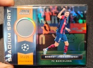 Topps Stadium Robert Lewandowski kawałek krzesełka /25 Fc Barcelona wada