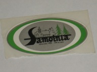 SAMOTNIA Schronisko PTTK naklejka