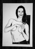 Akt Artystyczny – Praca Ręcznie Tworzona (175) – dla 884 Skubalskich