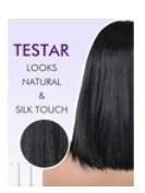 Peruka czarna syntetyczna 30cm czarne włosy