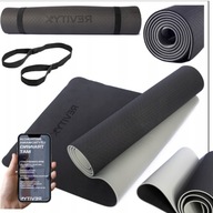 MATA DO JOGI YOGI GRUBA ANTYPOŚLIZGOWA TRWAŁA FITNESS CROSSFIT GIMNASTYCZNA