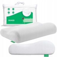 PODUSZKA ORTOPEDYCZNA DO SPANIA NA BOKU PIANKA MEMORY PROFILOWANA KRĘGOSŁUP