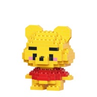 KLOCKI BRICKS - FIGURKA KUBUŚ PUCHATEK - 144 ELEMENTY