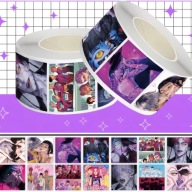 Rolka 500 naklejek, etykiety obrazków kpop demon hunters nagrody