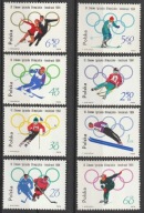 POLSKA - OLIMPIADA ZIMOWA - INNSBRUCK - 1964 - CZYSTE **