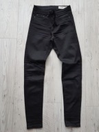 Spodnie jeansowe damskie czarne ESMARA r. 36 S