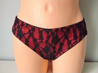 Śliczne markowe majtki Livia Corsetti r.L wypadają na M/L czerwone