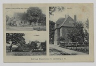 Brzeźno koło Gorzów Wlkp. 1916r. Zajazd Szkoła 269E