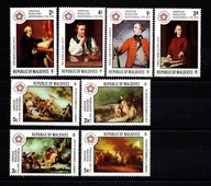 Malediwy / 642-649 ( 200. rocznica amerykańskiej rewolucji ) czyste