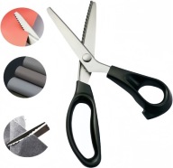 Nożyczki ząbkowane dla praworęcznych 23 cm