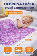 Mata 2szt ochronna na łóżko wodoodporna wielokrotnego uźytku