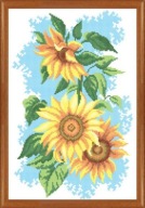 Kanwa z nadrukiem do haftu krzyrzykowego