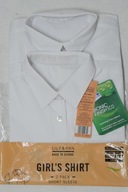 BLUZKA KOSZULOWA KRÓTKI RĘKAW 7 lat r.122 p