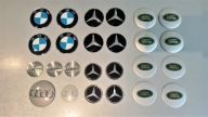 EMBLEMATY WKLEJKI do DEKIELKÓW FELG BMW VOLVO VW