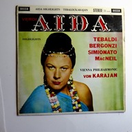 Verdi " Aida" Highlights Tebaldi, Bergonzi , von Karajan DECCA ED2