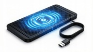 Ładowarka indukcyjna samochodowa SZYBKA USB