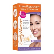 Sally Hansen plastry woskowe do twarzy i ciała 18 sztuk z USA